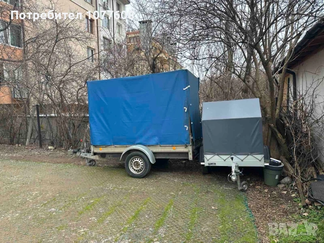 🇩🇪Регистрирано Автомобилно ремарке STEMA произведено в Германия 🇩🇪