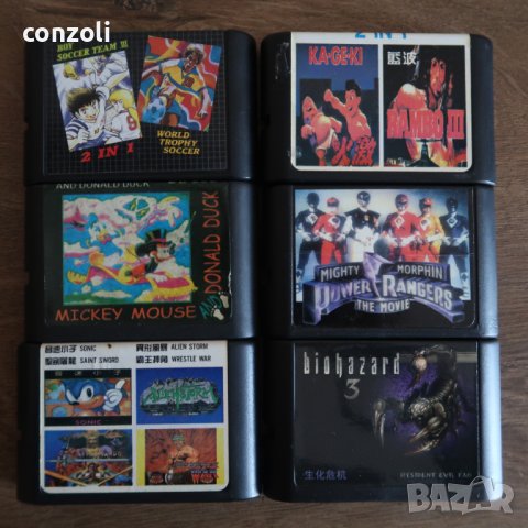 Касетки с игри за Sega Mega Drive / Sega Genesis 16-bit, снимка 6 - Други игри и конзоли - 43870658