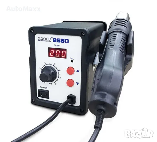 Поялна SMD станция 858D, снимка 2 - Друга електроника - 47680525