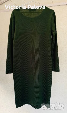 Луксозна вълнена рокля CARMINE DRESS BUSNEL Франция, снимка 2 - Рокли - 39318200