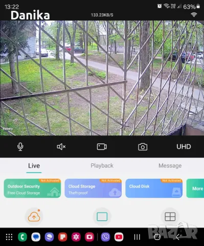 Външна камера NEW 496 iCsee 4MP ULTRA HD Waterproof 360 – Цветно нощно виждане, двупосочен звук, снимка 2 - Камери - 49940712