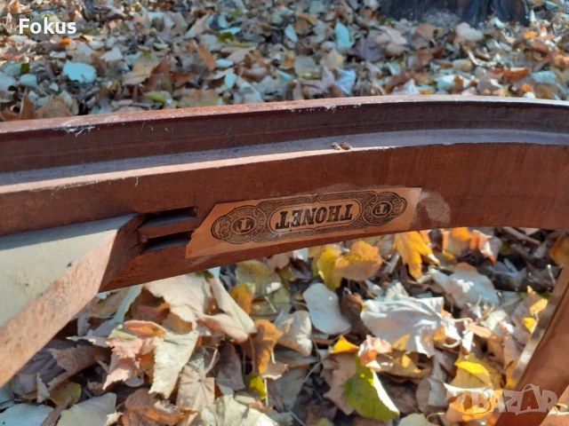 THONET НАХОДКА Два стола Тонет Австрия - оригинални, снимка 5 - Антикварни и старинни предмети - 53448870