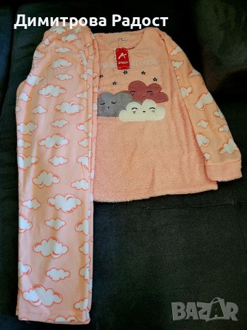 Дамска поларена пижама. Състояние ново. , снимка 2 - Пижами - 39433438