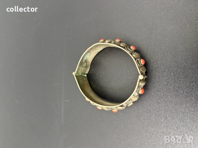 Стара етно / етнографска гривна / възрожденска. №7761, снимка 2 - Антикварни и старинни предмети - 52827041