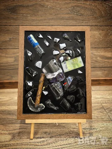 Картини от бутилки заляти с епоксидна смола. , снимка 5 - Картини - 44097007