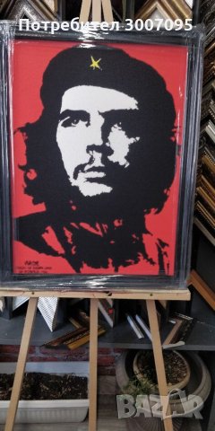 Продавам картината "Че Гевара", снимка 3 - Картини - 32441265