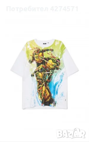 (НАМАЛЕНИЕ) Тениска костенурките нинджа 