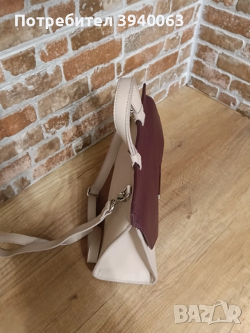 Дамска чанта от естествена кожа , снимка 6 - Чанти - 52674129