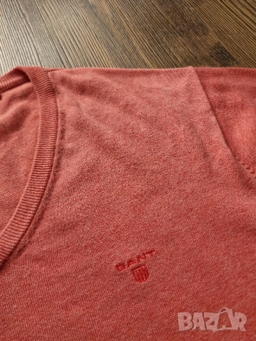 Страхотнен мъжки пуловер GANT размер XL, снимка 4 - Пуловери - 52487759