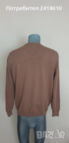 Hugo Boss  Wool / Knit Mens Size L - XL НОВО! ОРИГИНАЛ! Мъжки Пуловер!, снимка 10 - Пуловери - 52142021