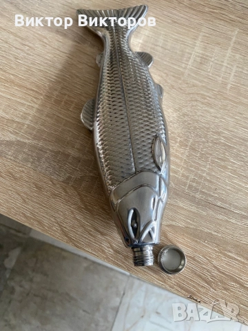 Метална бутилка риба, снимка 5 - Декорация за дома - 52196184