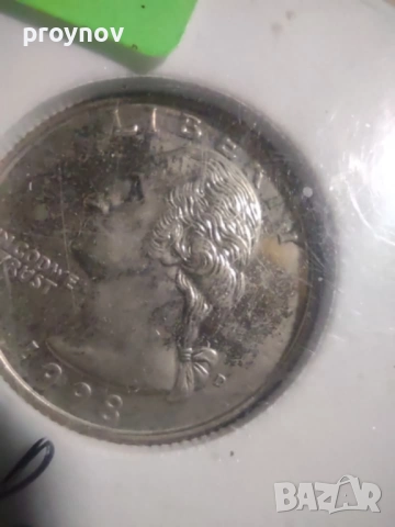 3бр. 25 цента 1990 D-1994 D-1998 D -MS 70   , снимка 6 - Нумизматика и бонистика - 51626026