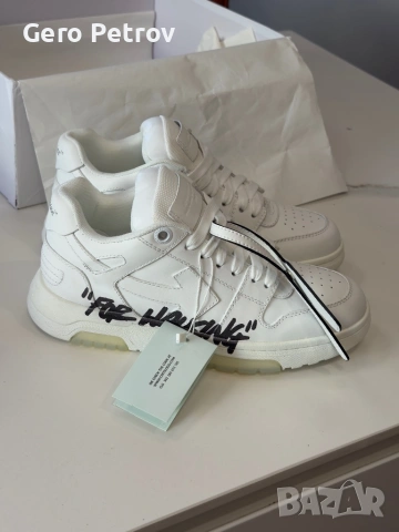 Маратонки off-white, снимка 2 - Маратонки - 53115737
