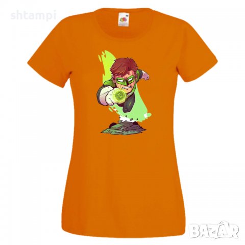 Дамска тениска DC Green Lantern Star Wars Игра,Изненада,Подарък,Геймър,, снимка 9 - Тениски - 36787174