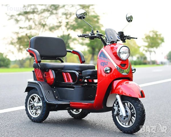 Електрическа триколка триместна EcoWay М5G, снимка 1 - Мотоциклети и мототехника - 43746556