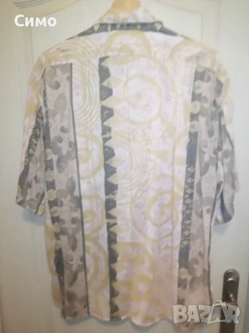 Мъжка Риза  Къс Ръкав, снимка 5 - Ризи - 53203009