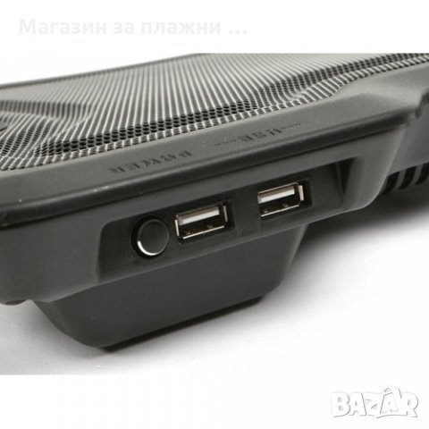 Охладител за лаптоп с вентилатор - до 15" инча, снимка 5 - Лаптоп аксесоари - 28460626