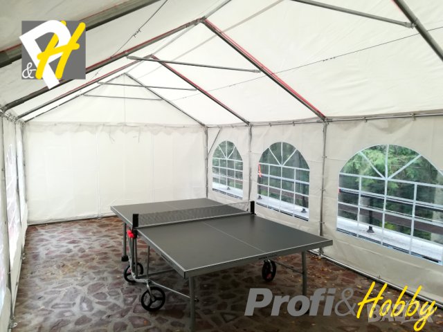 Професионална шатра 4х10м, огнеустойчив PVC брезент 550гр/м2, снимка 8 - Други - 43145020