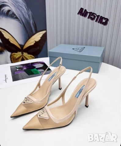 обувки на ток prada , снимка 3 - Дамски обувки на ток - 51272463