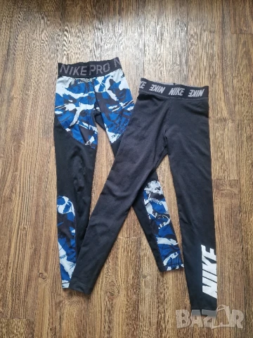 Сет страхотни дамски спортни клинове NIKE размер XS / S 