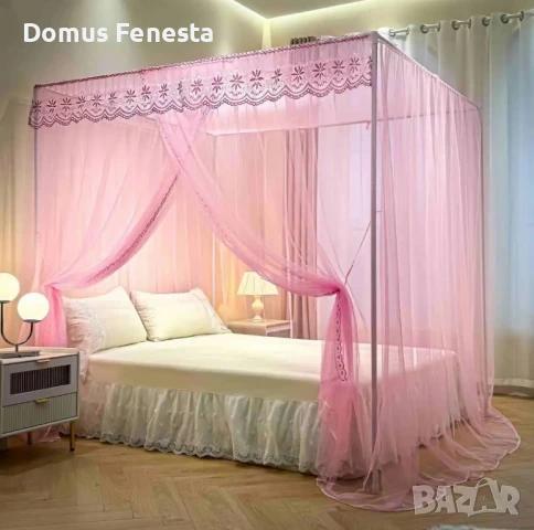 палатка балдахин комарник за легло спалня, детско, снимка 8 - Други стоки за дома - 44779676