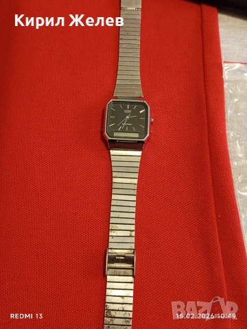 Марков оригинален мъжки часовник CASIO QUARTZ JAPAN рядък модел за ЦЕНИТЕЛИ 51825, снимка 7 - Мъжки - 53481782