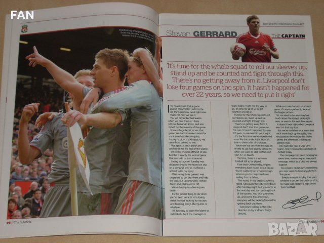 ЛИВЪРПУЛ оригинални английски футболни програми - МАНЧЕСТЪР ЮНАЙТЕД, АСТЪН ВИЛА, НЮКАСЪЛ, БЛЯКБЪРН, снимка 13 - Фен артикули - 32504311
