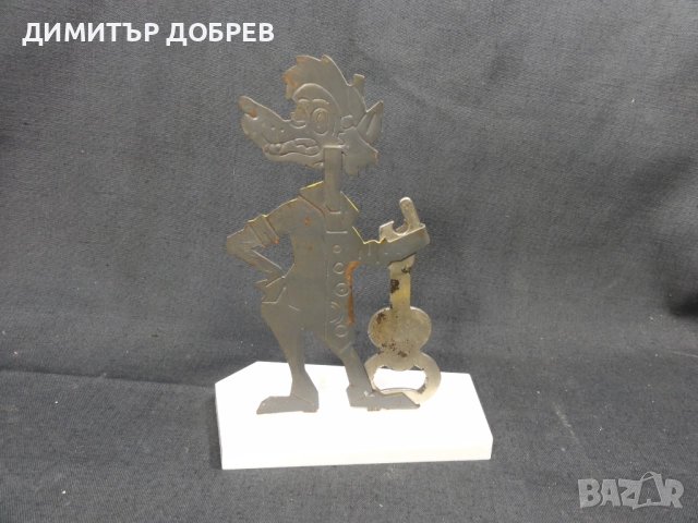 СТАРА РЕТРО СОЦ СССР НАСТОЛНА ФИГУРКА - ОТВАРАЧКА НУ ПОГОДИ, снимка 5 - Антикварни и старинни предмети - 51788457