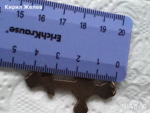 Старинен руски кръст 53834, снимка 3 - Антикварни и старинни предмети - 53480854