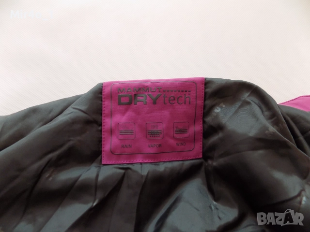 зимно яке mammut dry tech горнище палто парка худи блуза фанела туризъм планина дамско оригинално XL, снимка 11 - Якета - 46964982