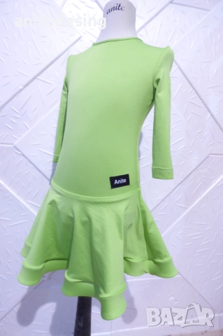 Рокля за спортни танци комбинация между черно и бяло, снимка 14 - Детски рокли и поли - 49063493