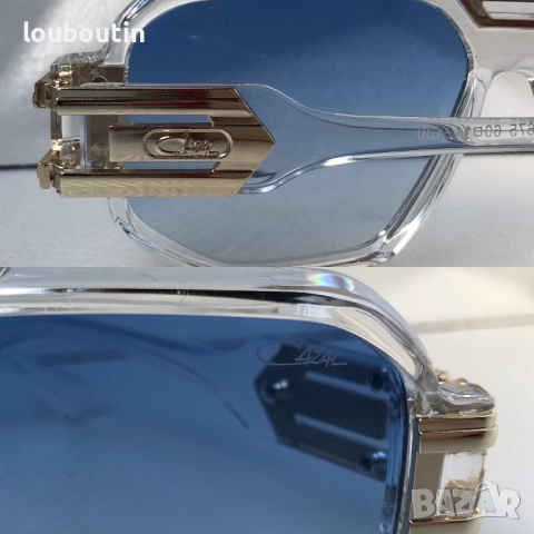 Мъжки прозрачни слънчеви очила маска Cazal, снимка 3 - Слънчеви и диоптрични очила - 52743243