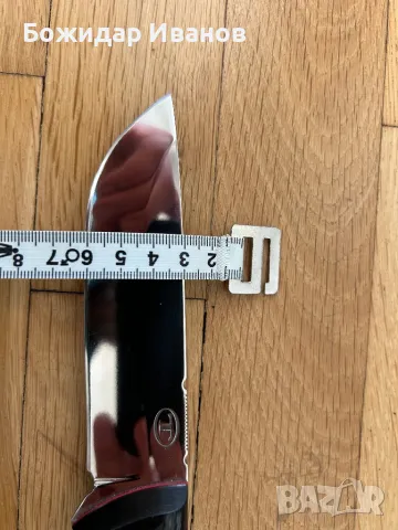 Продавам нож на български майстор, снимка 3 - Ножове - 48933195