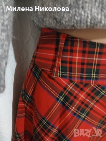 Коледна пола 42, снимка 2 - Поли - 52506839