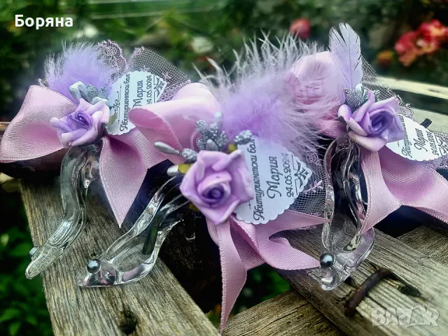 Дамски обувчици - подаръци за гости, снимка 6 - Подаръци за сватба - 14457074