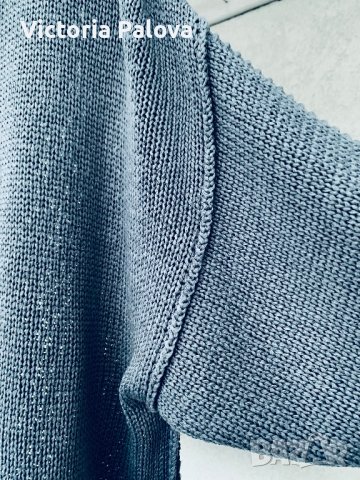 Прекрасна бутикова блуза кроп MARC ABBAS EXCLUSIV, снимка 7 - Блузи с дълъг ръкав и пуловери - 43485105