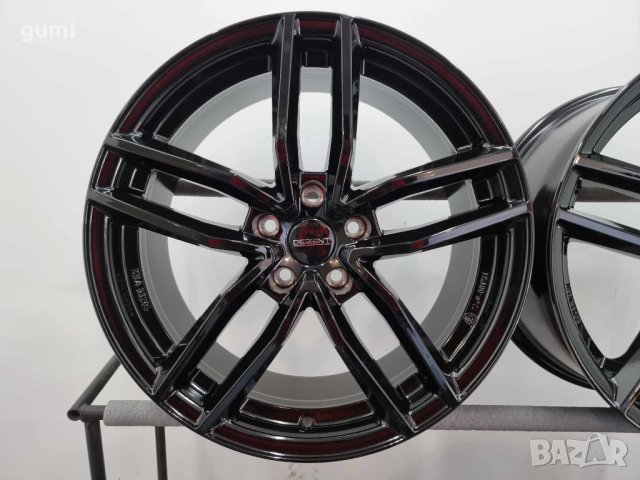4бр 18ски джанти DEZENTзa MERCEDES, AUDI, VW 5х112мм D003 , снимка 3 - Гуми и джанти - 43271578