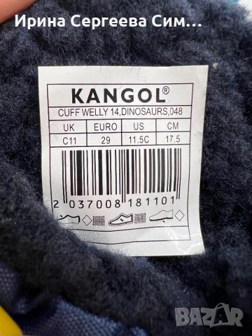 Детски гумени ботуши с подплата Kangol номер 29, снимка 4 - Детски боти и ботуши - 38361333