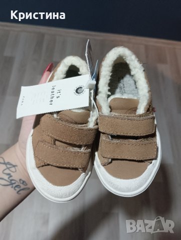  Чисто нови детски обувки за момченце на zara 22-ри номер, снимка 4 - Детски маратонки - 43316309