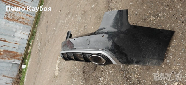 Задна броня RS с накрайници за Audi A6C7, снимка 3 - Части - 53485435