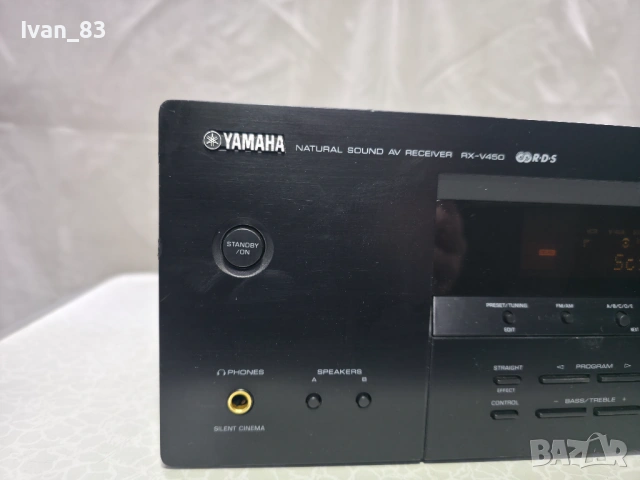 Усилвател - ресивър Yamaha RX-V450, снимка 4 - Ресийвъри, усилватели, смесителни пултове - 53540938