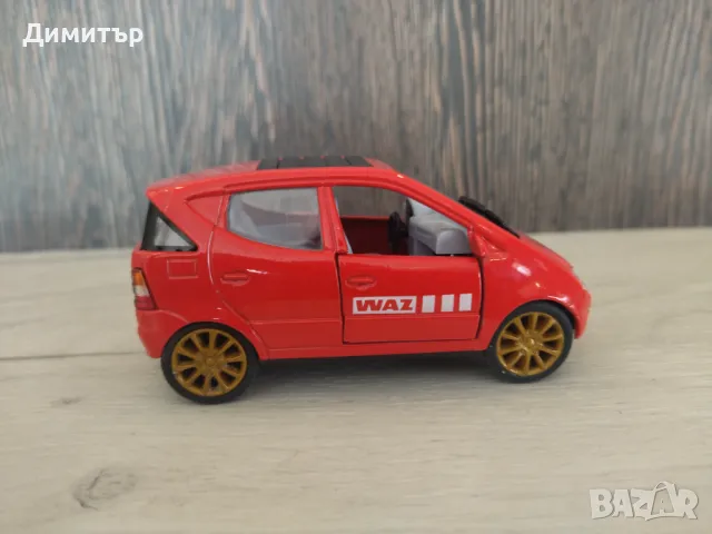 Метална количка Mercedes A 160 !!!, снимка 4 - Колекции - 47565088
