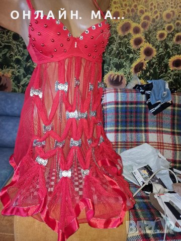 Нощничка VALENTINO /M , снимка 4 - Корсети, бюстиета, топове - 40511461