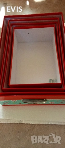 Сет от 4 бутикови подаръчни кутии- Коледа ,Нова година🎁, снимка 6 - Други - 51902511