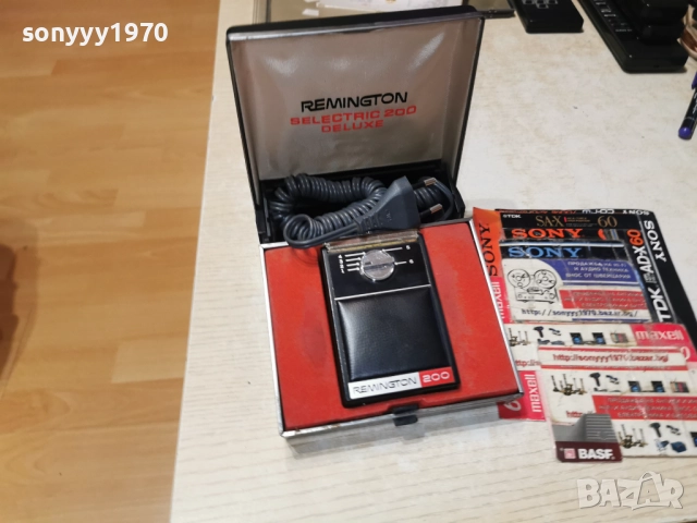 REMINGTON SELECTRIC 200 DELUXE-220V ВНОС SWISS 2112251018, снимка 9 - Колекции - 52863638