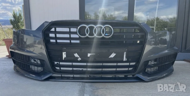 Предна Броня audi A6 C7 S line S7 black edition 