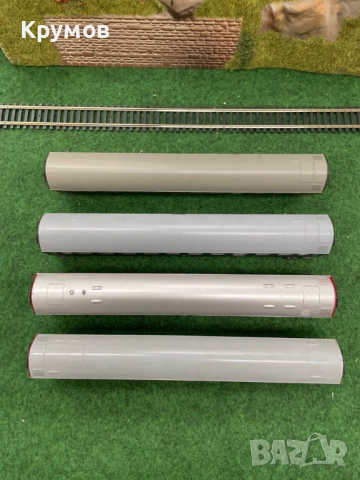 Вагон пътнически 4-осен Шихт DR HO 1:87 влак ЖП модел осветление, снимка 2 - Колекции - 51518004