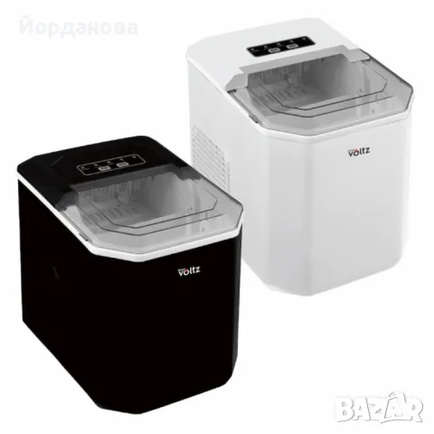 Ледогенератор Voltz, 100W~120W, 12кг./24ч., 1.3л., Черен или бял, снимка 6 - Други - 50106788