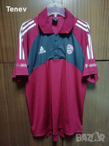Bayern Munich Adidas Polo оригинална мъжка тениска размер М Байерн Мюнхен