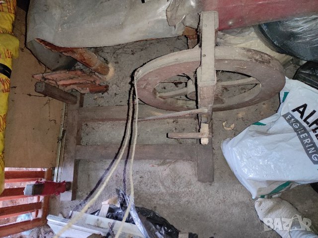 Старинен тъкач за вълна, снимка 9 - Антикварни и старинни предмети - 37193681